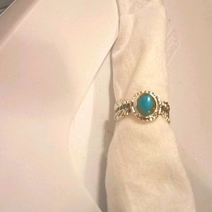 Sterling Silver Turquoise Ring size 6